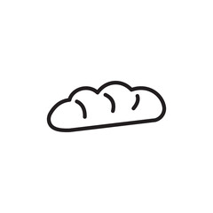 Bread Loaf icon in vector. Logotype