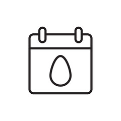 Easter Day icon in vector. Logotype