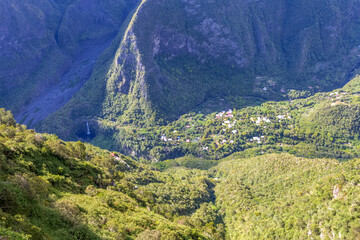 village de Grand Bassin, île de la Réunion 