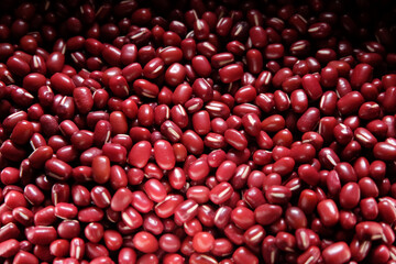 Azuki beans, red beans.