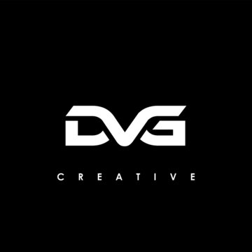 DVG Letter Initial Logo Design Template Vector Illustration