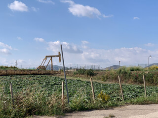 Extraction of gas and oil, site design © irbismarengo