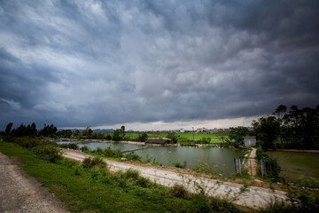 Obraz premium Van Long in Tam Coc Vietnam