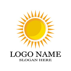Sun Vector illustration Icon Logo Template design