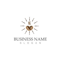 Fototapeta premium coffee bean icon vector