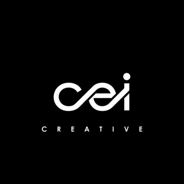 CEI Letter Initial Logo Design Template Vector Illustration