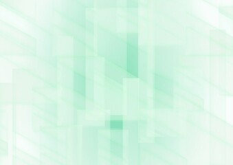 幾何学的な緑色の抽象背景 no.06