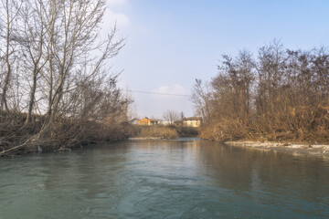 Stirone all'altezza di Fidenza