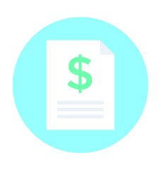 Accounts Report Vector Icon