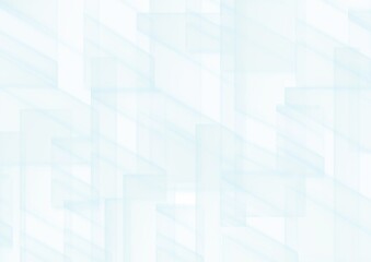 Fototapeta premium 幾何学的な青色の抽象背景 no.01