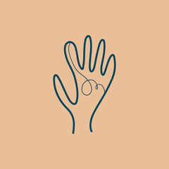 Boho Minimalist abstract nature art shapes collection. Pastel color doodle for fashion design, summer season or natural concept. Modern hand drawn plant leaf and tropical shape decoration set.