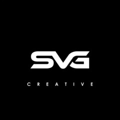 SVG Letter Initial Logo Design Template Vector Illustration
