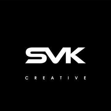 SVK Letter Initial Logo Design Template Vector Illustration