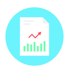 Analytical Report Vector Icon