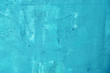 Abstract blue painting background