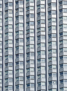 background of windows of apt