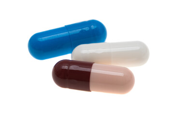 medical capsules isolated
