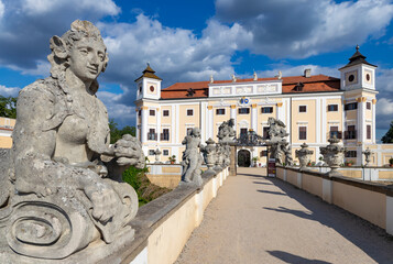 Naklejka premium Milotice Castle, Czech Republic - State Milotice called pearl of South Moravia