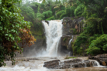 Bali Waterfall Jungle Indonesia Beautiful View