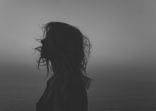 Girl by the sea