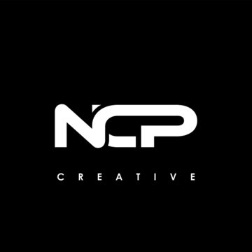NCP Letter Initial Logo Design Template Vector Illustration