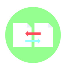 File Sharing Vector Icon