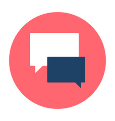 Chatting Vector Icon