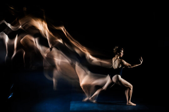 Portrait of a gymnast and fighter.