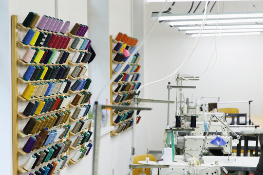 Empty atelier before workday starting