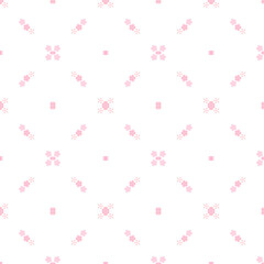 小さい　桜　かわいい　連続した　背景　壁紙