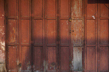 old wooden door for abstract background