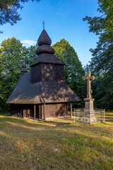 Wooden church in Ruska Bystra, Slovakia