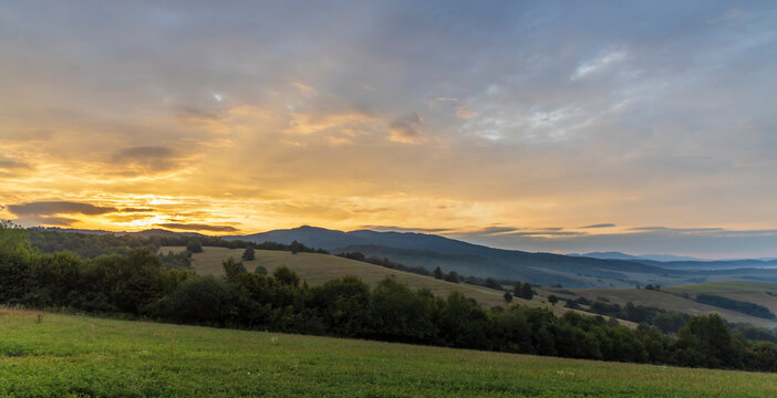Sunrise in National park Poloniny, Carpathians, Slovakia © Richard Semik