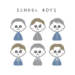 男子中高生　ぴえん