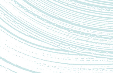 Grunge texture. Distress blue rough trace. Classic