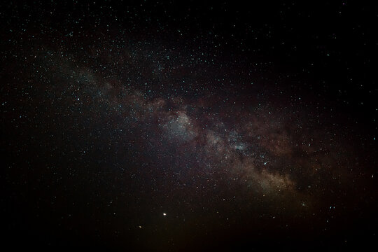 Starry night scene.