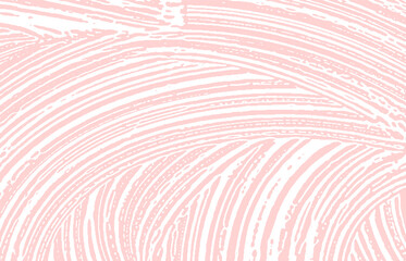 Fototapeta na wymiar Grunge texture. Distress pink rough trace. Grand b