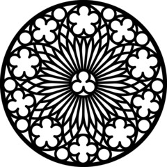 Rose Window, Fig. 21, round 1, round 1