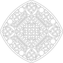 Rose Window, Fig. 21, square 1, triangular 1, framework