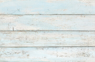 Obraz na płótnie Canvas Wooden background. Blue distressed weathered wood texture