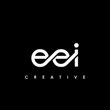 EEI Letter Initial Logo Design Template Vector Illustration