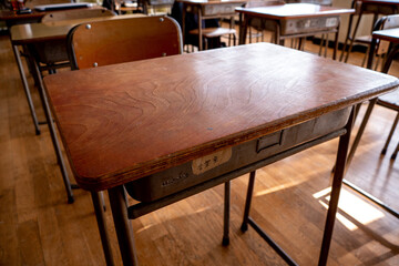 Japanese school desk