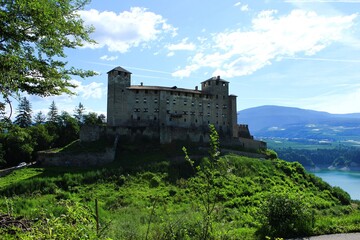 Fototapeta na wymiar Italy, Trentino Alto Adige: Cles Castle.