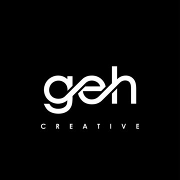 GEH Letter Initial Logo Design Template Vector Illustration