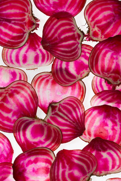 Beet slices pattern