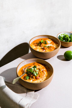 Red Lentil Coconut Dahl