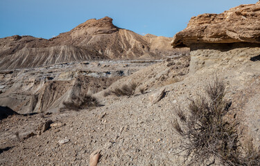 Tabernas Desert Hills Landscape Spain  Nature Adventure Travel