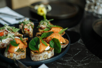 grilled eggplant with cheese