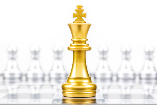 Gold Chess Piece on Chess Board · Free Stock Photo