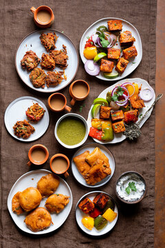 Indian Street Food Fritters Party